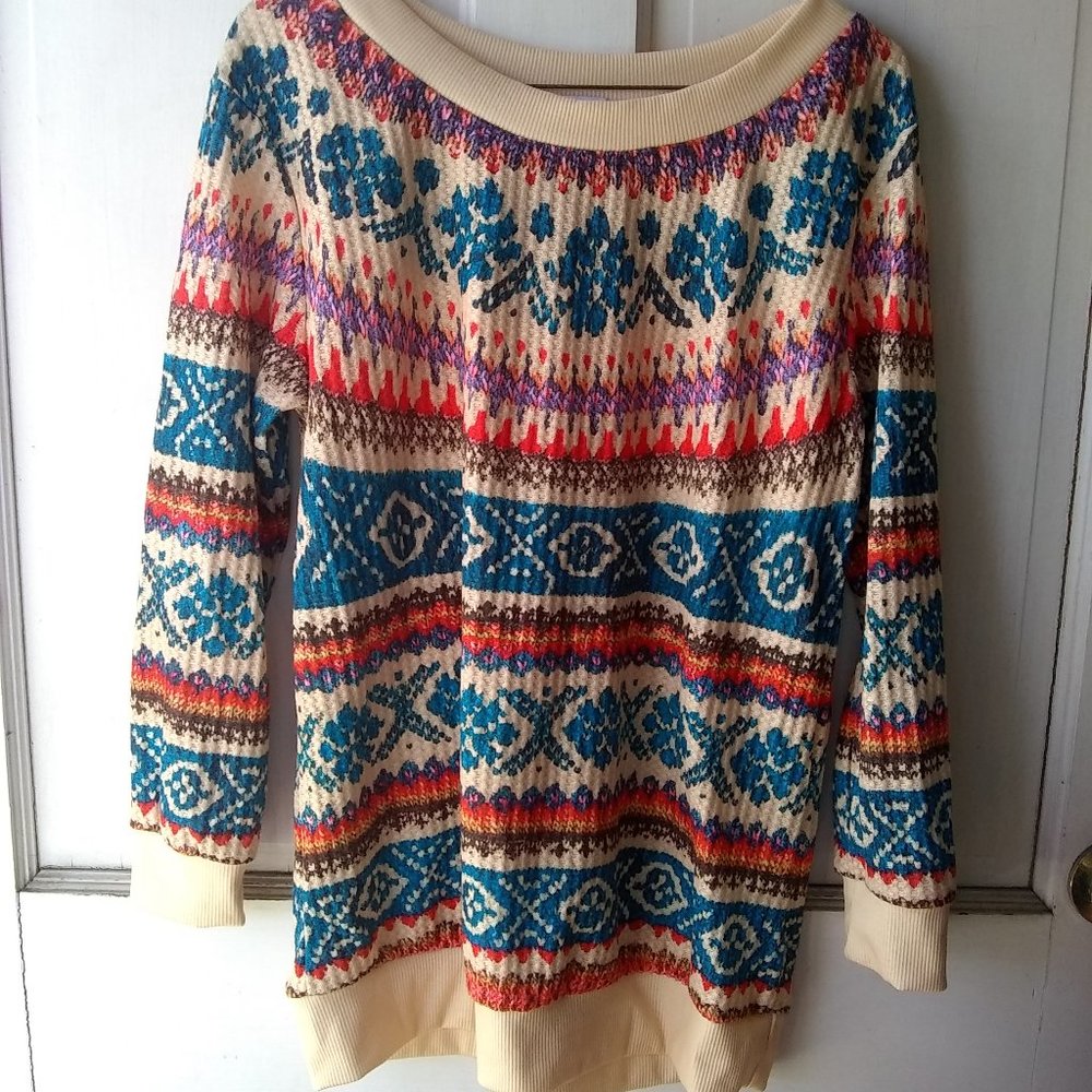 Vibrant Long-Sleeve Top